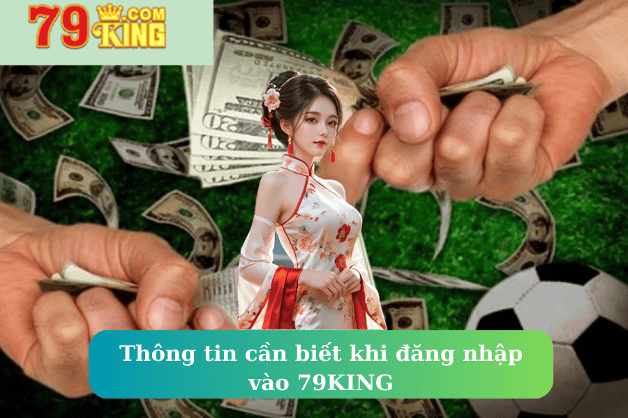 Thông tin cần biết khi đăng nhập vào 79KING