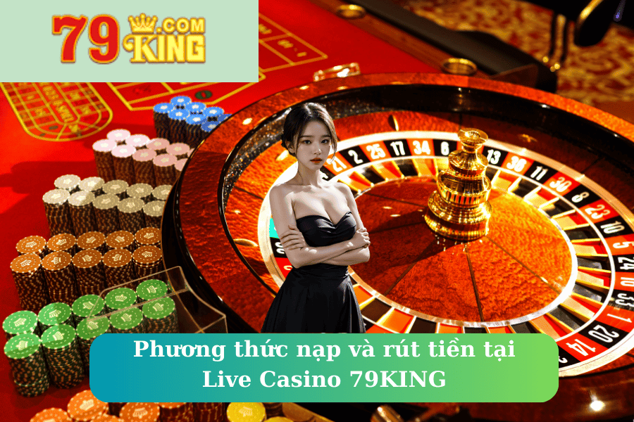 Phương thức nạp và rút tiền tại Live Casino 79KING