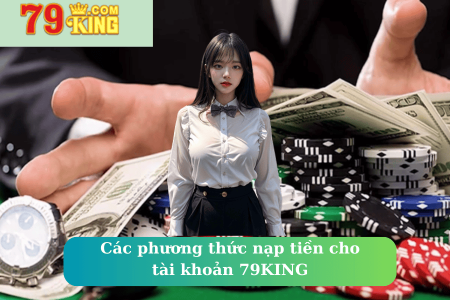 Các phương thức nạp tiền cho tài khoản 79KING