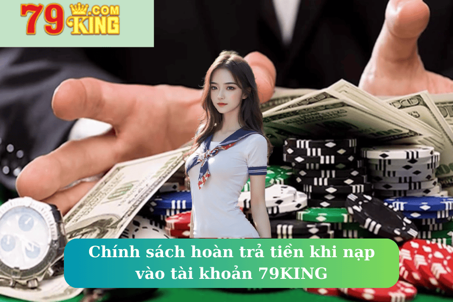 Chính sách hoàn trả tiền khi nạp vào tài khoản 79KING